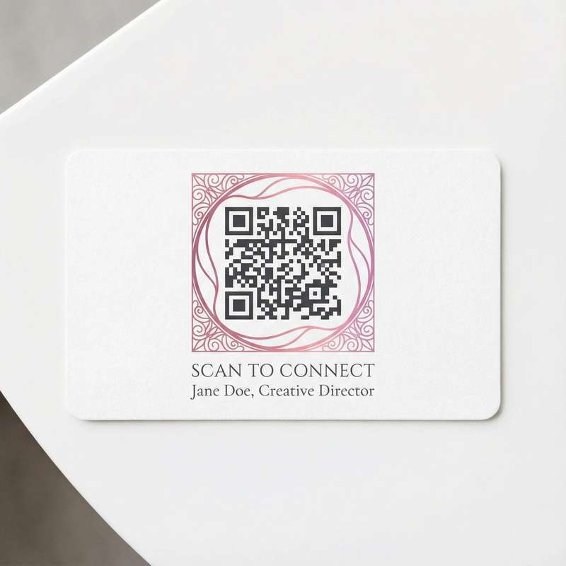 黄色仓库商务二维码